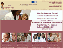 Tablet Screenshot of accreditedsna.com